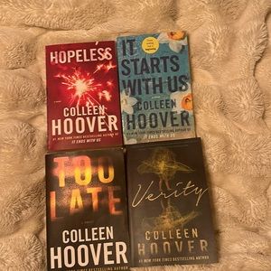 Colleen Hoover paperback books